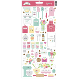 Made With Love Icons Stickers - Doodlebug