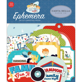 Family Night Ephemera - Carta Bella