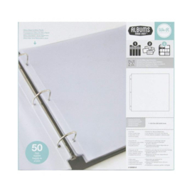 Ring Page Protectors 12x12 50 Stuks - We R Memory Keepers