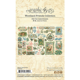 Woodland Friends Die Cut Assortment  - Graphic 45