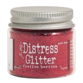 Distress Glitter Festive Berries