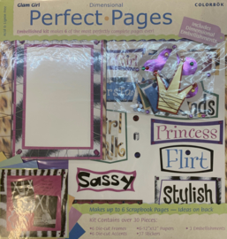 Perfect Pages Glam Girl 12x12 - Colorbok