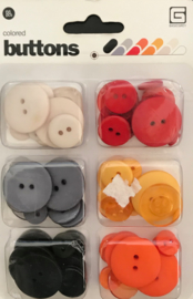 Colored Buttons Basic Grey 
