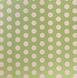 Brighton Pink on Green Dots - Scenic Route