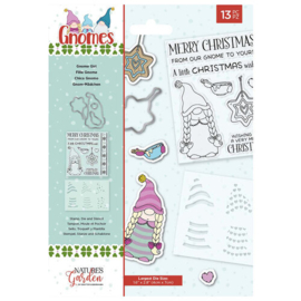 Gnome Girl Christmas Stamp & Die Set - Crafter's Companion