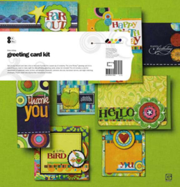 Lime Rickey Greeting Card Kit - Basic Grey