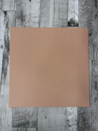 Mini Stripes Brick Red - The Paper Loft