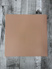 Mini Stripes Brick Red - The Paper Loft