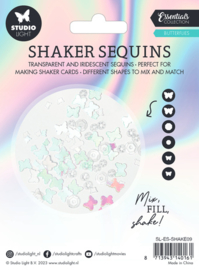 Shaker Sequins Butterflies - Studio Light