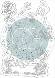 Bluebells and Buttercups Clear Stamps - Craft Consortium