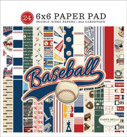 Baseball Paper Pad 6x6 - Carta Bella