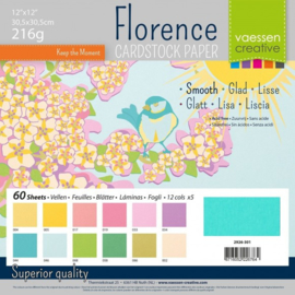Smooth Cardstock Paper Spring 12x12 - Florence