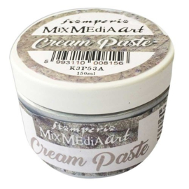 Cream Paste Metallic Silver - Stamperia