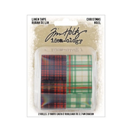 Christmas Linen Tape - Tim Holtz Idea-Ology