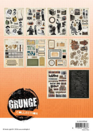 Grunge Collection Die Cut Paper Pad - Studio Light