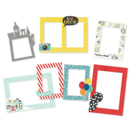 Say Cheese at the Park Chipboard Frames - Simple Stories