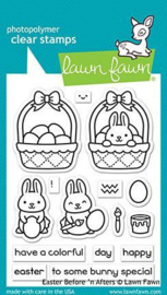 Easter Before 'n Afters Stamps - Lawn Fawn