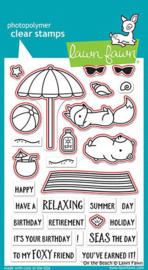 On the Beach Clear Stamps - Lawn Fawn