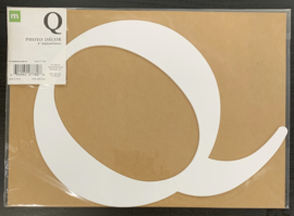 Q Chipboard Letters 8" - Making Memories