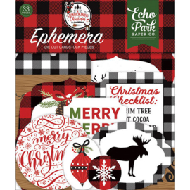 Lumberjack Christmas Ephemera - Echo Park