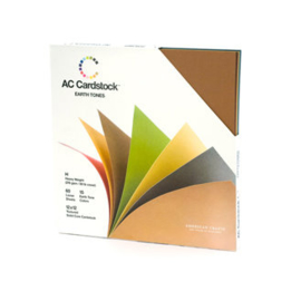Textured Cardstock Earth Tones Value Pack - AC