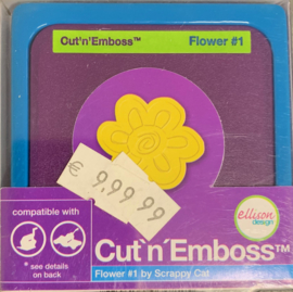 Cut 'n' Emboss Flower #1 - Allison Design