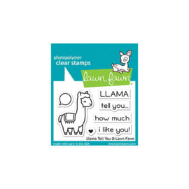 Llama Tell You Stamps - Lawn Fawn