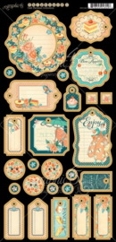 Cafe Parisian Chipboard 1 Graphic 45