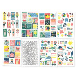 Sunshine and Blue Skies Sticker Book - Simple Stories