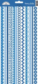 Blue Jean Fancy Frills -Doodlebug