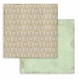 Christmas Greetings Backgrounds 12x12 Paper Pad - Stamperia