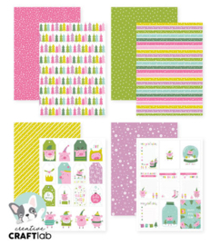 Friendz Designpaper Frenkie's Xmas - Creative Craftlab