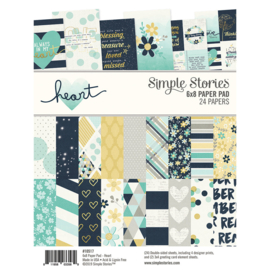Heart 6x8 Paper Pad - Simple Stories