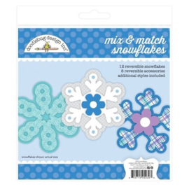 Snowflakes Mix & Match - Doodlebug
