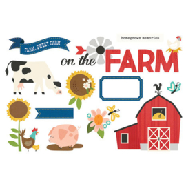 On the Farm Page Pieces - Simple Stories