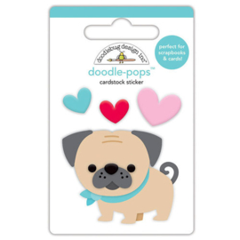 Doodle-pops Love Pug - Doodlebug