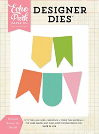 Designer Dies Pennant Banner Set - Echo Park