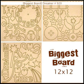 Chipboard Die-cuts Dreamer 12x12 - Fancy Pants 