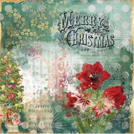 Vintage Christmas Paper Pad 12x12 - Crafter's Companion