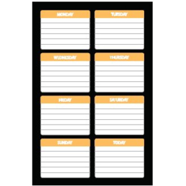 Journaling Spots Days 10 sheets per style - Heidi Swapp