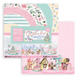 Christmas Rose 8x8 Paper Pad - Stamperia