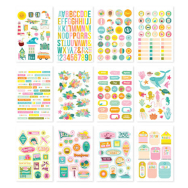 Just Beachy Stickerbook - Simple Stories