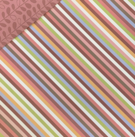 Botanical Diagonal Stripe - Provo Craft