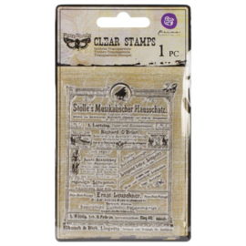 Finnabair Clear stamp Stolle's Musikalischer Haussachatz