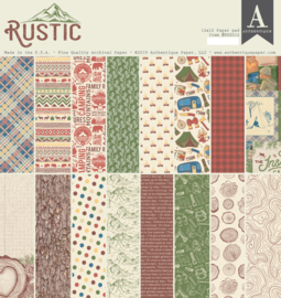 Rustic Collection 12x12 paper pad - Authentique