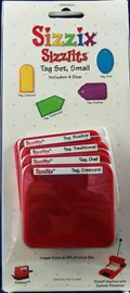 Sizzlits Tags Set, Small - Sizzix