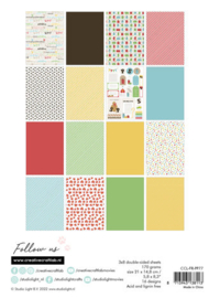 Friends Designpaper Pietenpost - Creative Craftlab
