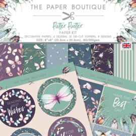 Flitter Flutter 8x8 Paper Kit - The Paper Boutique