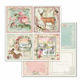 Pink Christmas 12x12 paper pack - Stamperia