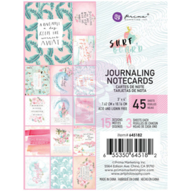 Surf Board Journaling Cards 3"x4" - Prima Marketing
